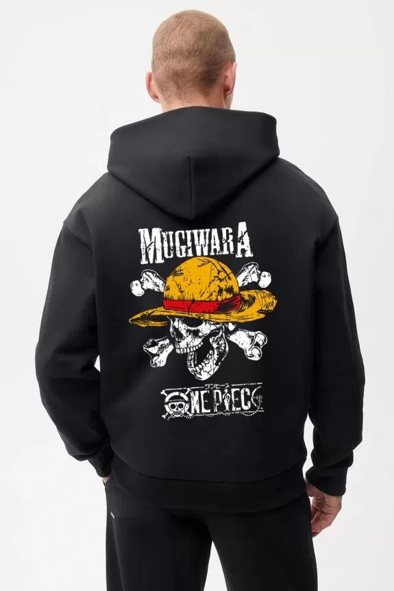 Mugiwara printed hoodie