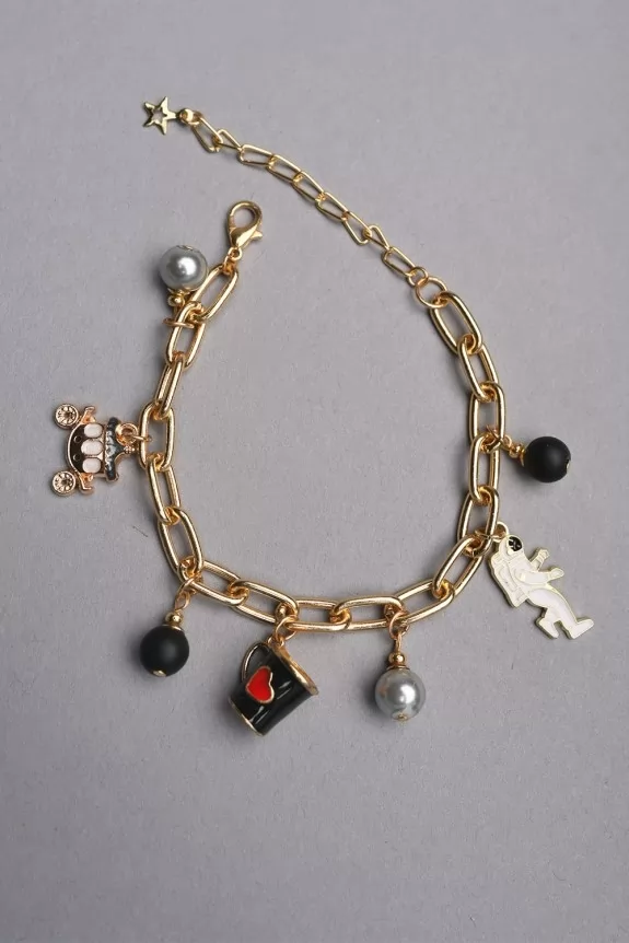Get Stones & Triangle Charm Bracelet at ₹ 1100 | LBB Shop