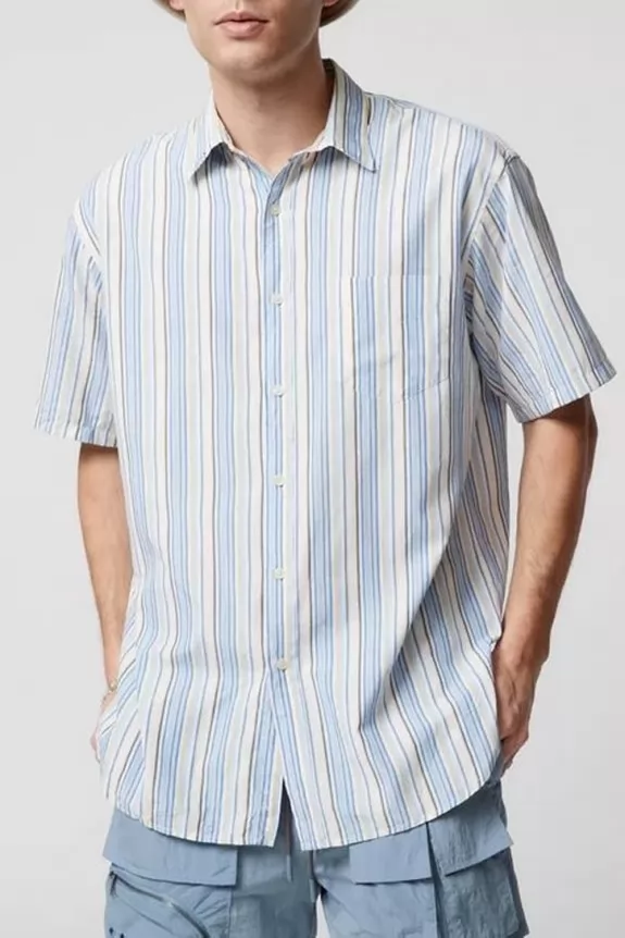 Men Regular Fit Striped Shirt