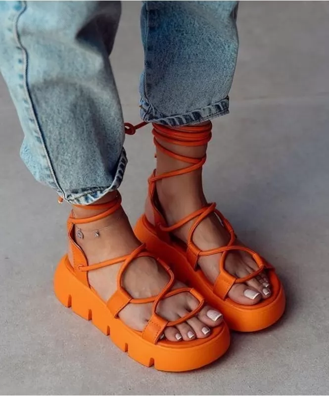 The tangy tie up sandal