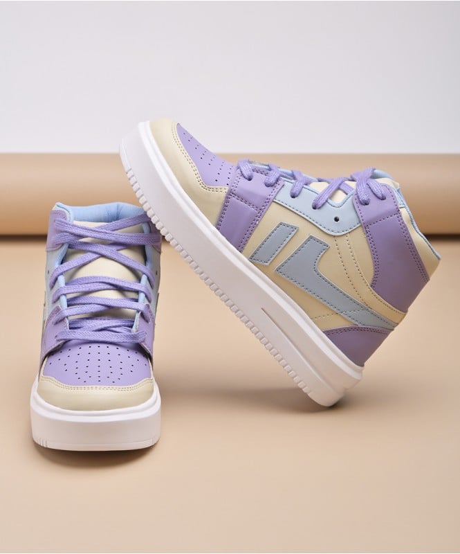 Lavender blue ankle sneaker