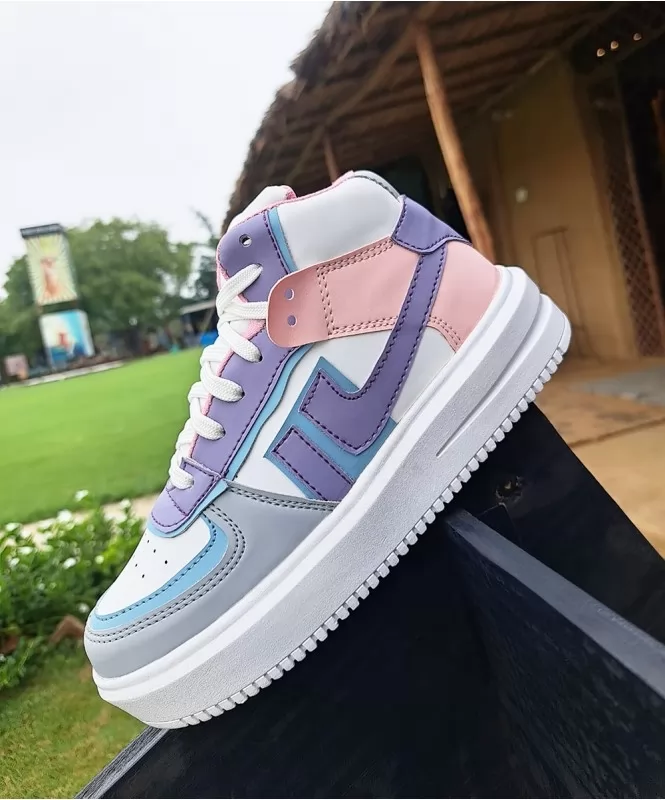 Colour blocking shoes store