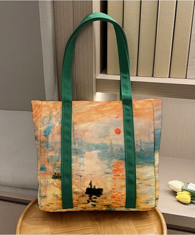 Monet Printed Tote Bag