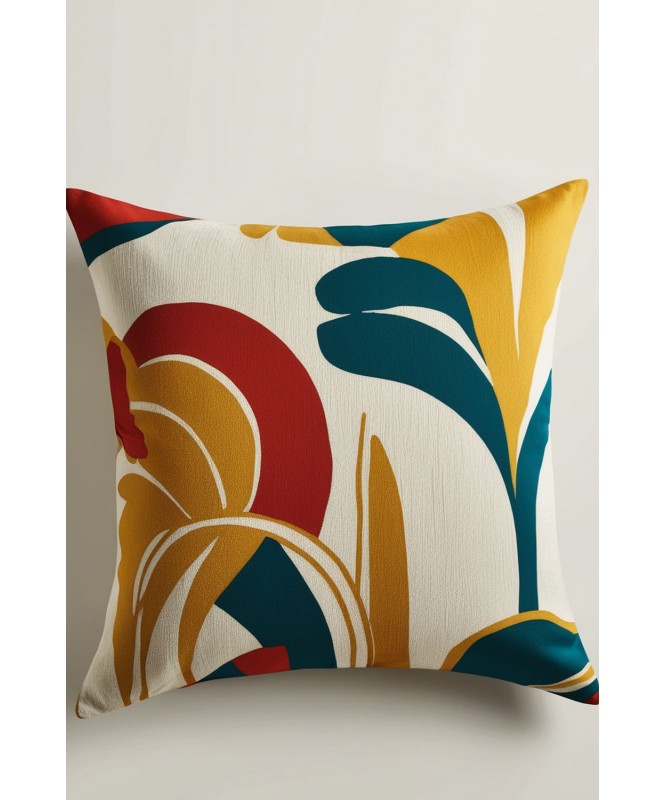 Set of 2:-Matisse inspired Solid Brush Cushion Covers