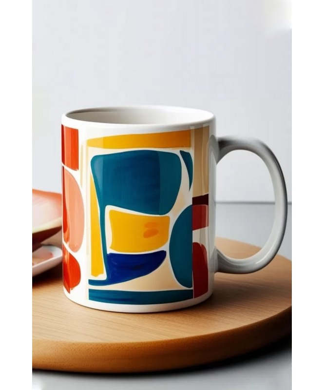 Shapes in Colors Printed Mug