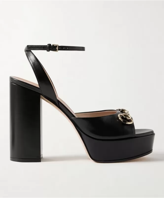 Classy Black Platform Heels