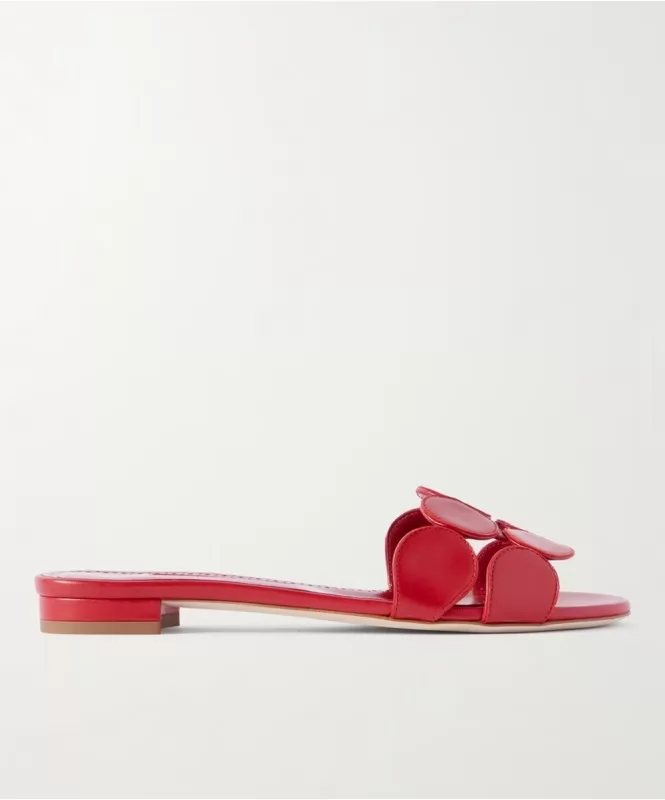 Cutout Disc Red Flats