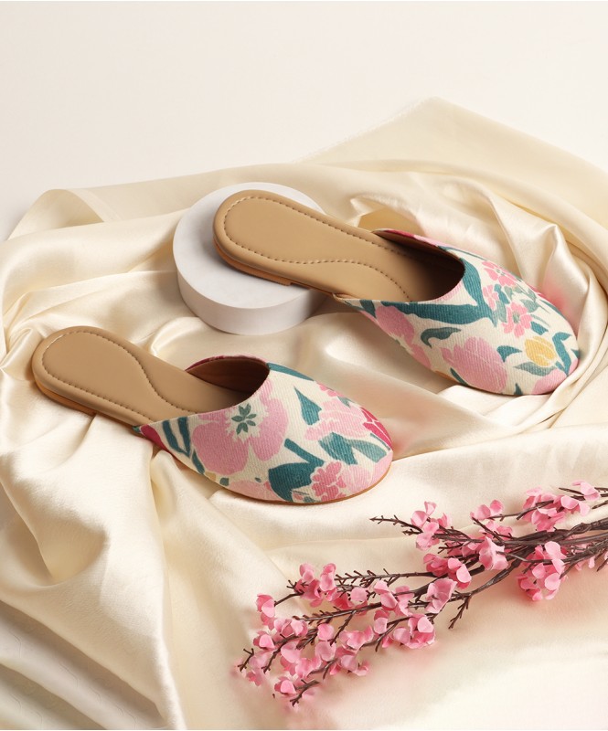 Matisse Inspired Floral Printed Flats