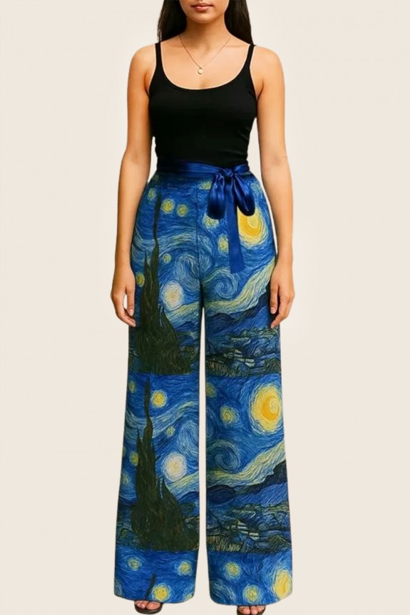 Set of 2: Eclipse Flow Wide-Leg Co-Ord Set