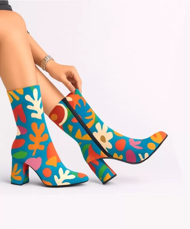 Tropical Bloom Boots